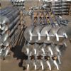 hot dipped galvanized helical piers ground screw piles